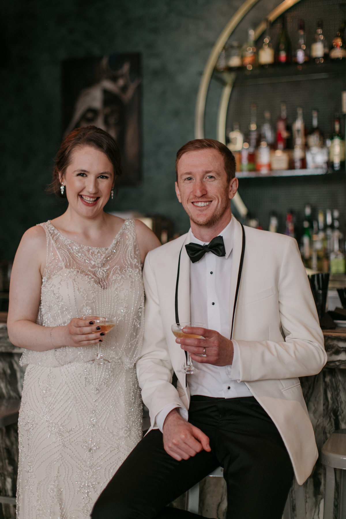 Brix Restaurant Wedding Photos