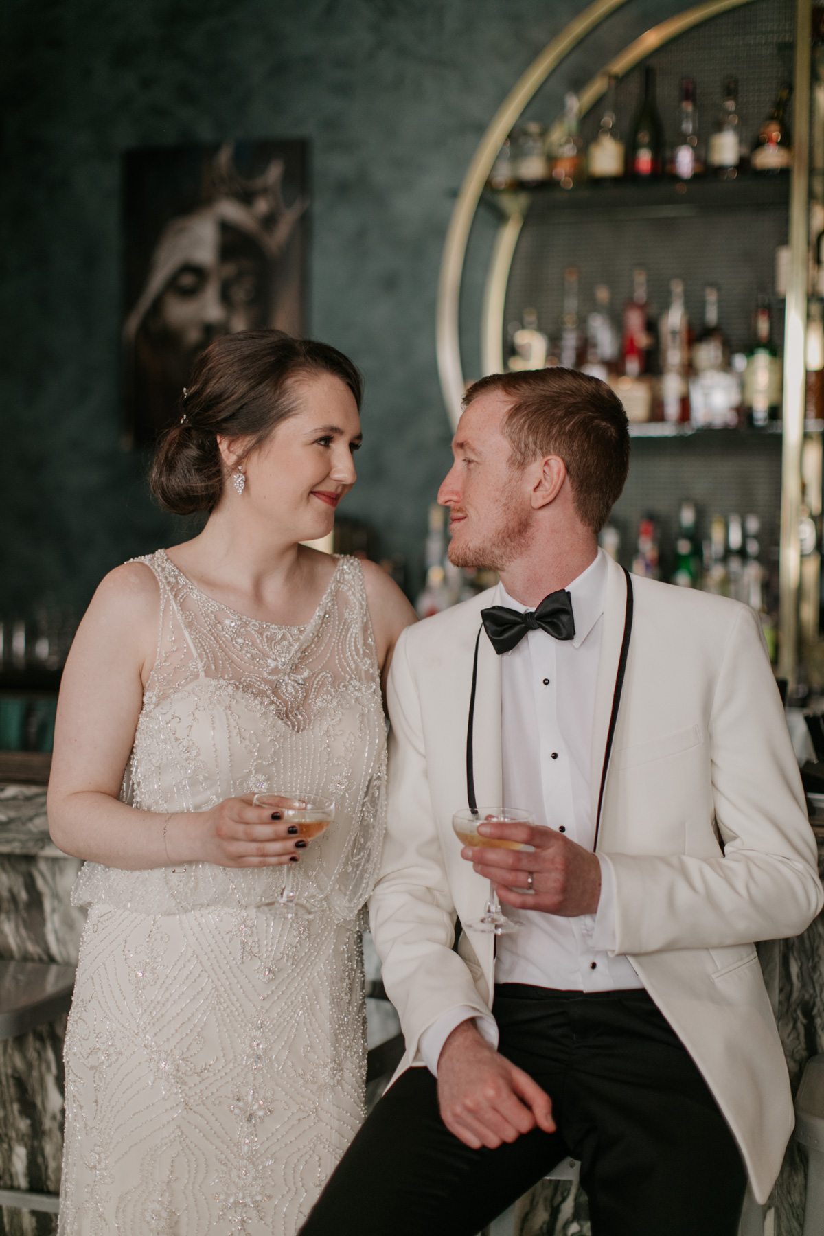 Brix Restaurant Wedding Photos