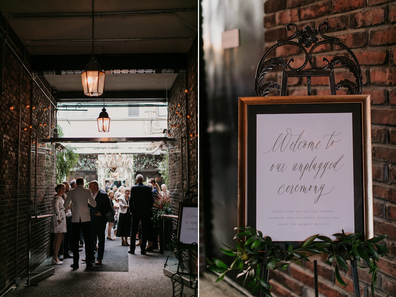 Brix Restaurant Wedding Photos