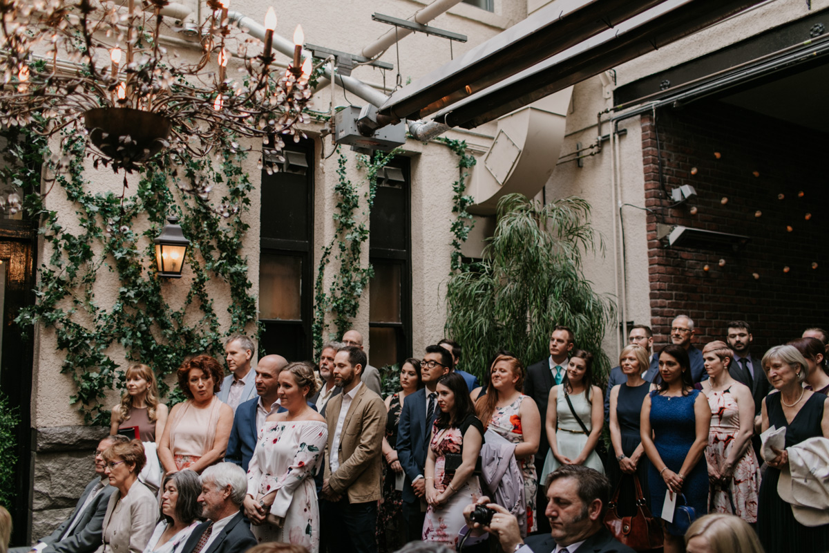 Brix Restaurant Wedding Photos