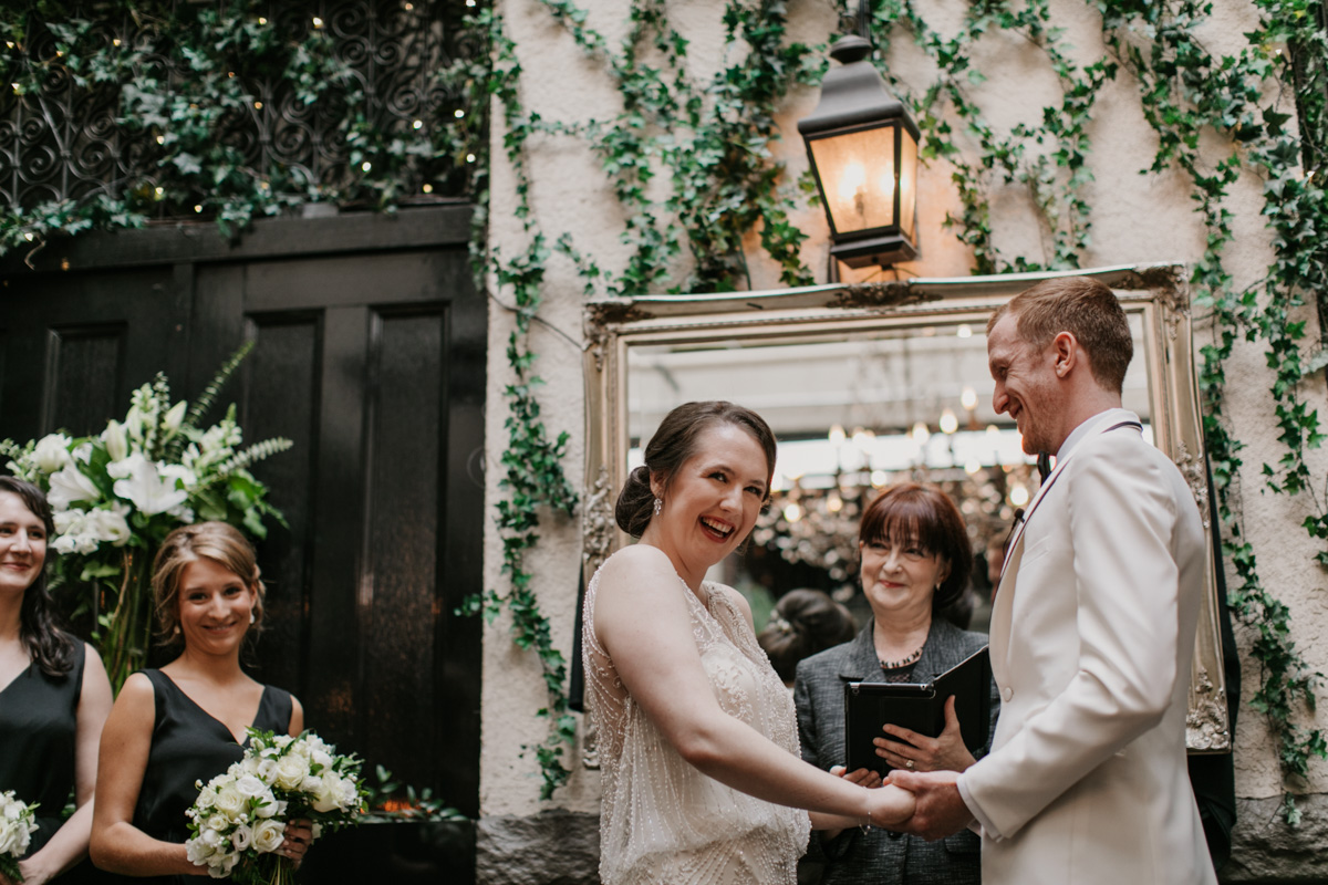 Brix Restaurant Wedding Photos