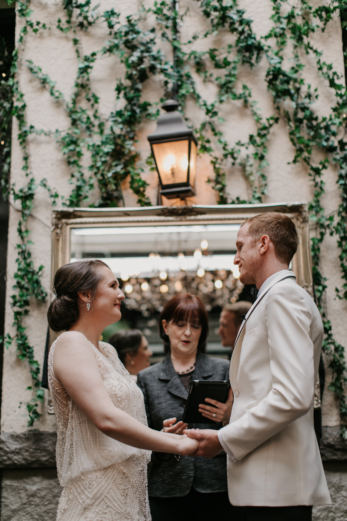 Brix Restaurant Wedding Photos