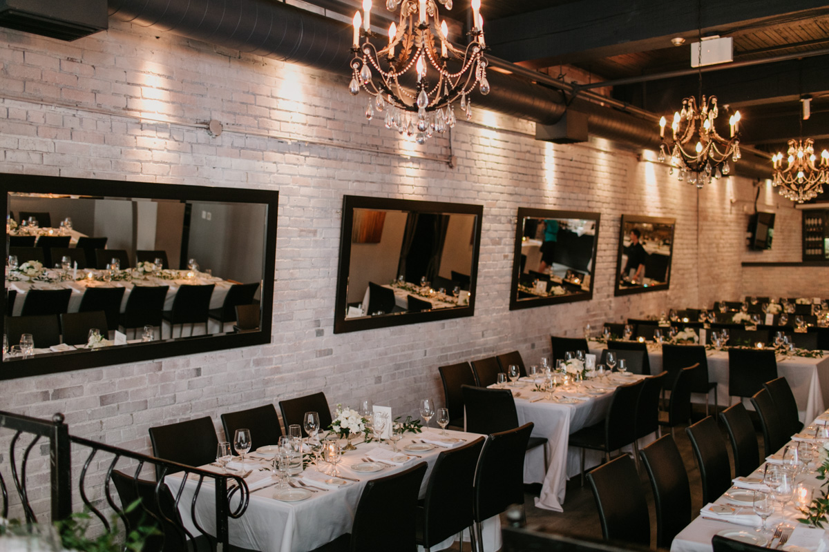 Brix Restaurant Wedding Photos
