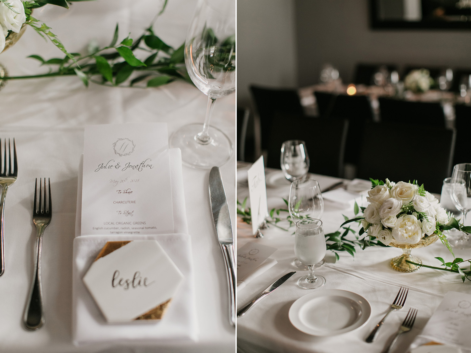 Brix Restaurant Wedding Photos