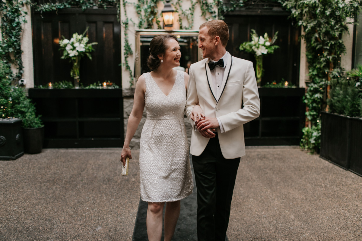 Brix Restaurant Wedding Photos