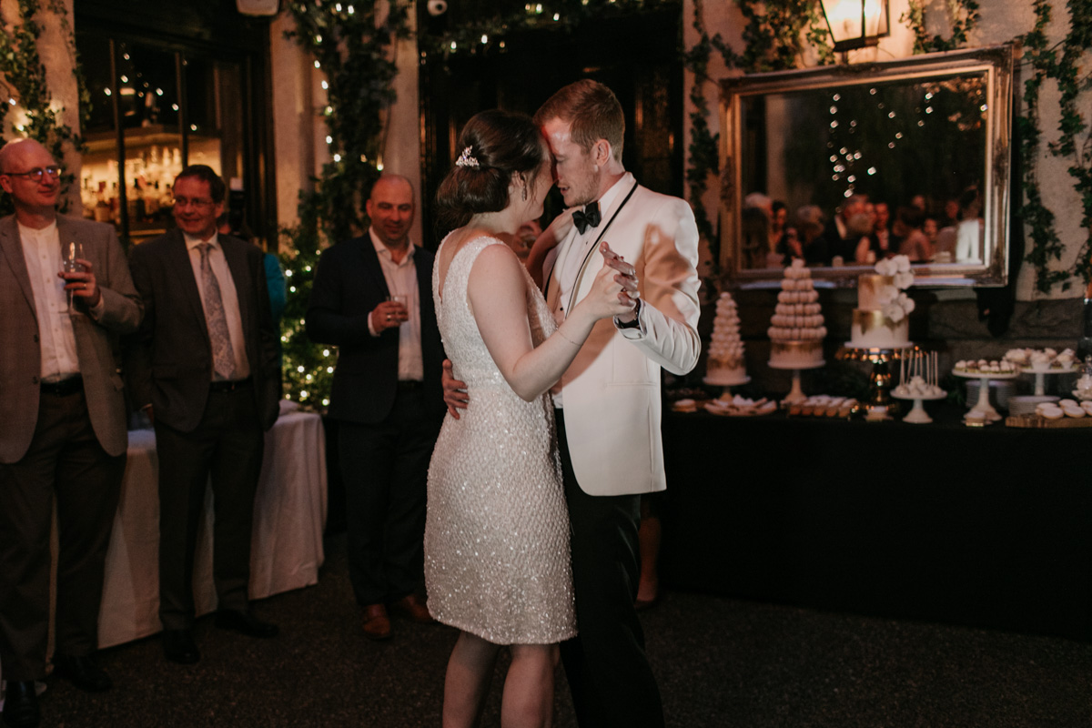 Brix Restaurant Wedding Photos