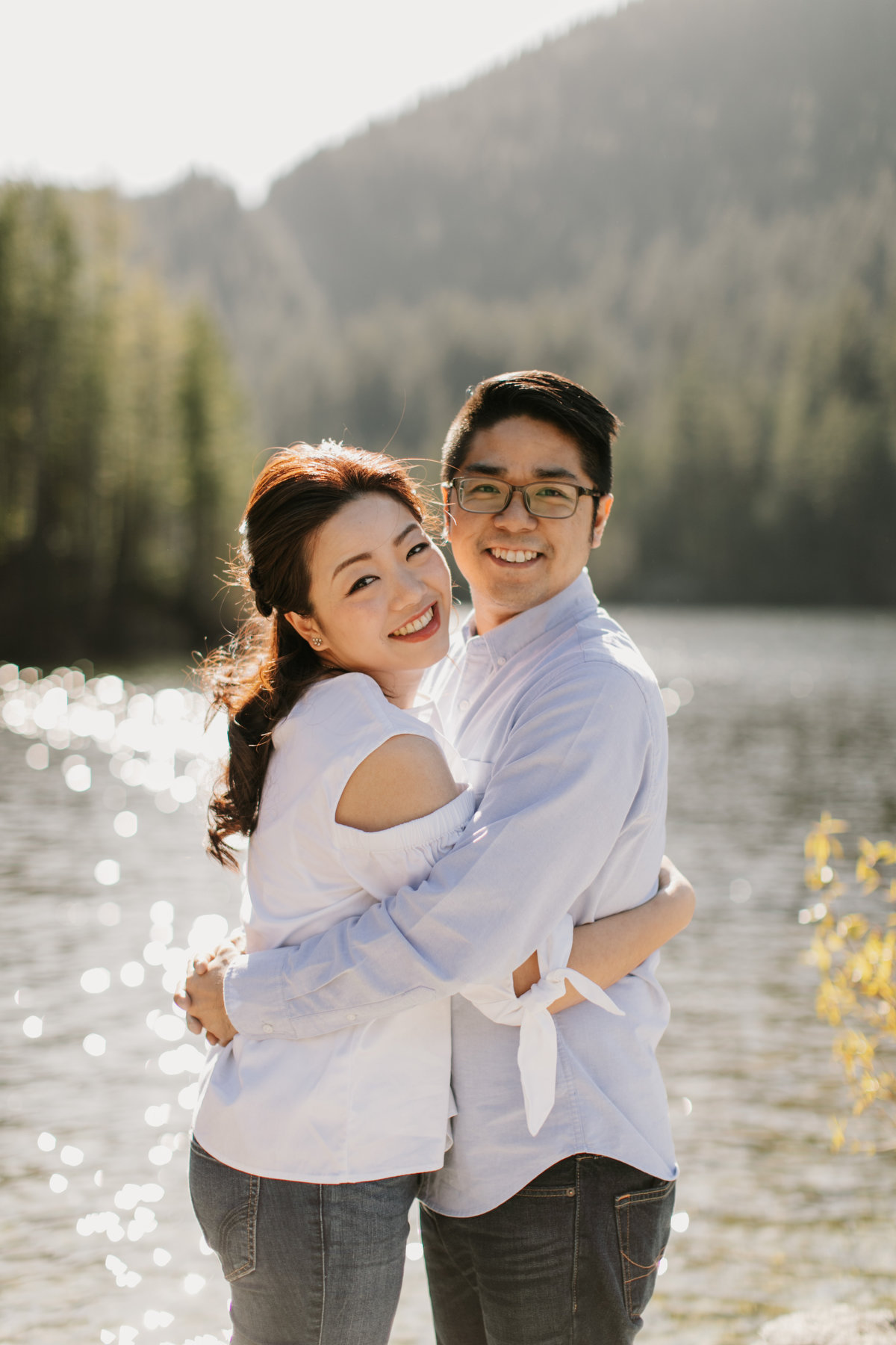 Buntzen Lake Engagement Photos