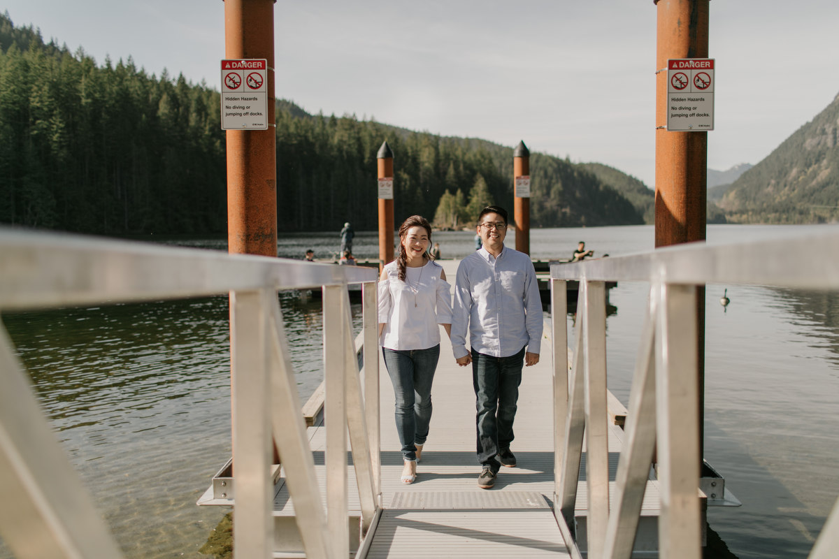 Buntzen Lake Engagement Photos