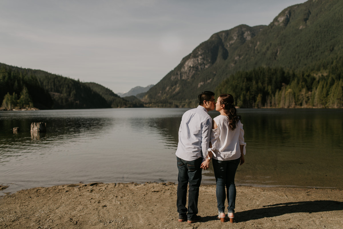 Buntzen Lake Engagement Photos