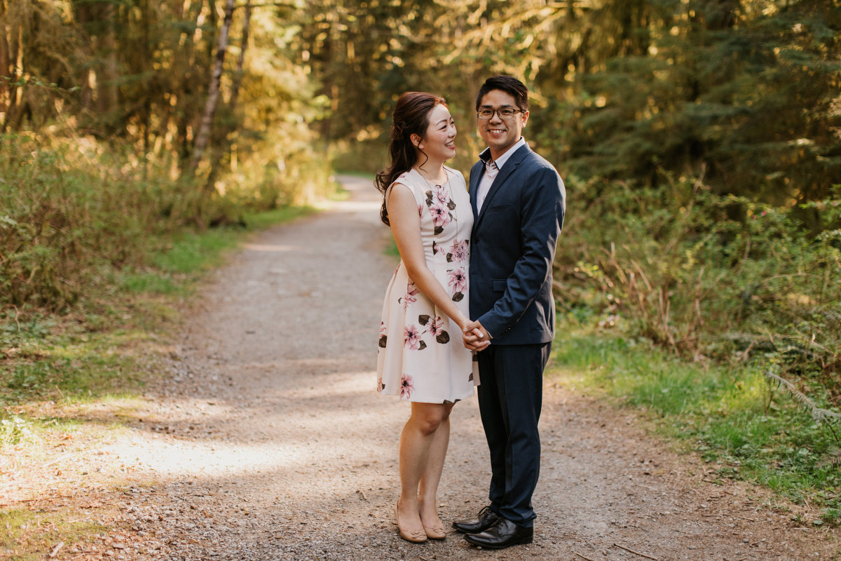 Buntzen Lake Engagement Photos