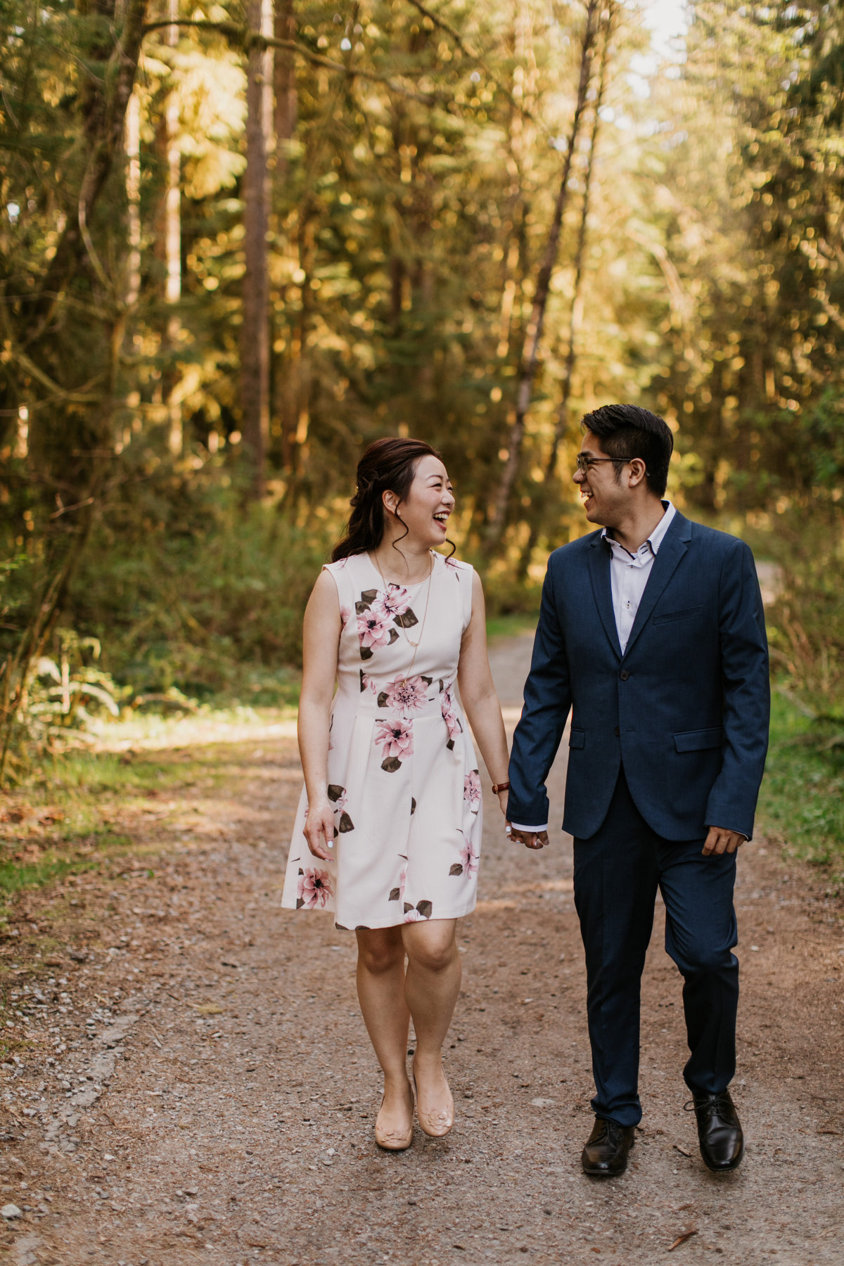 Buntzen Lake Engagement Photos