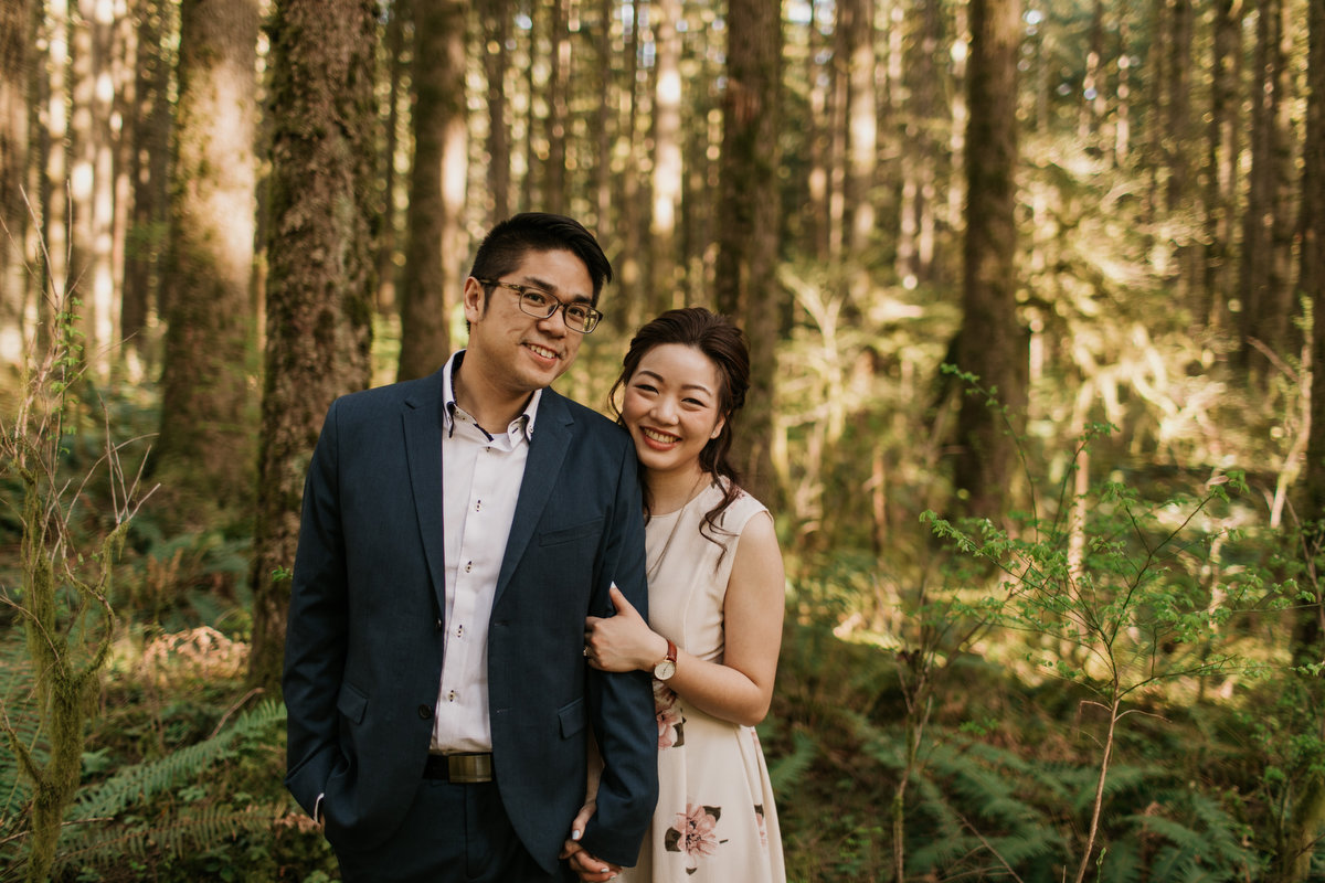 Buntzen Lake Engagement Photos