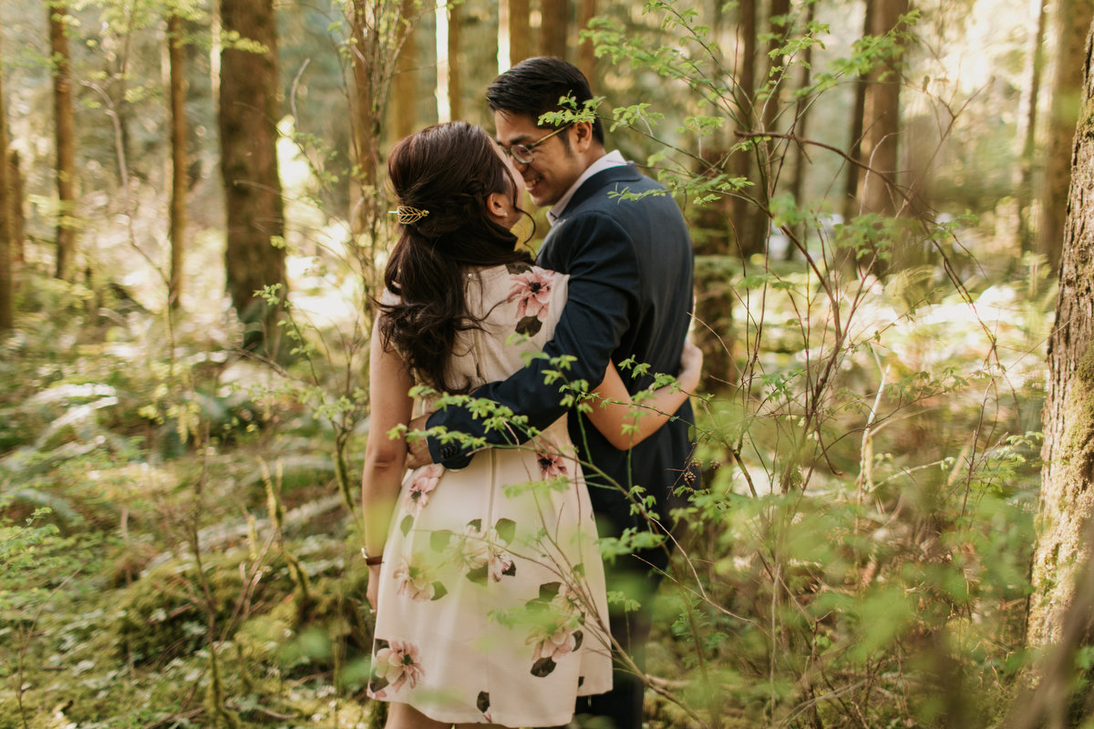 Buntzen Lake Engagement Photos