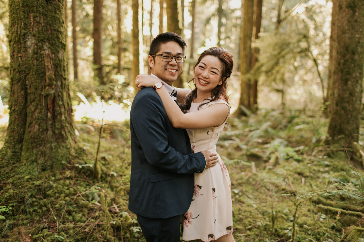 Buntzen Lake Engagement Photos