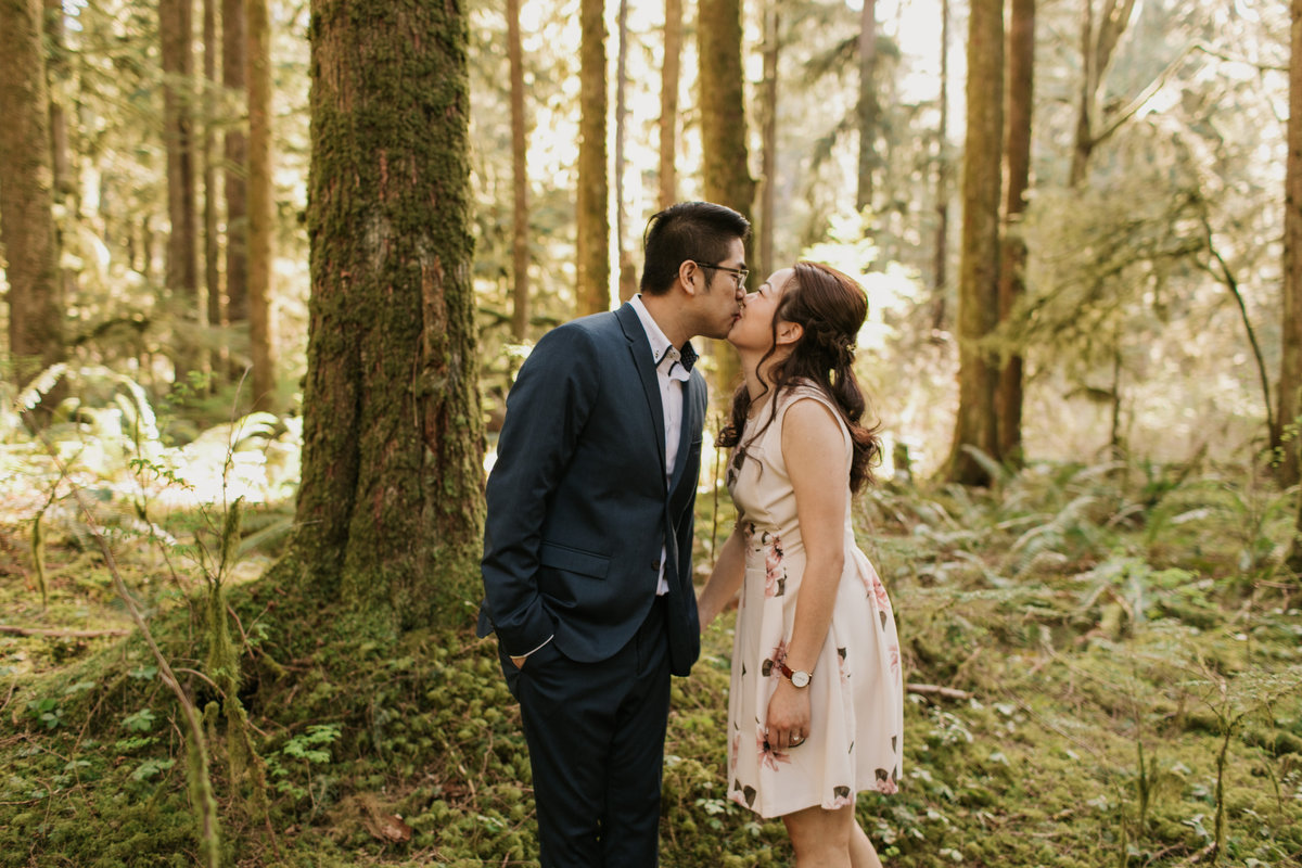Buntzen Lake Engagement Photos