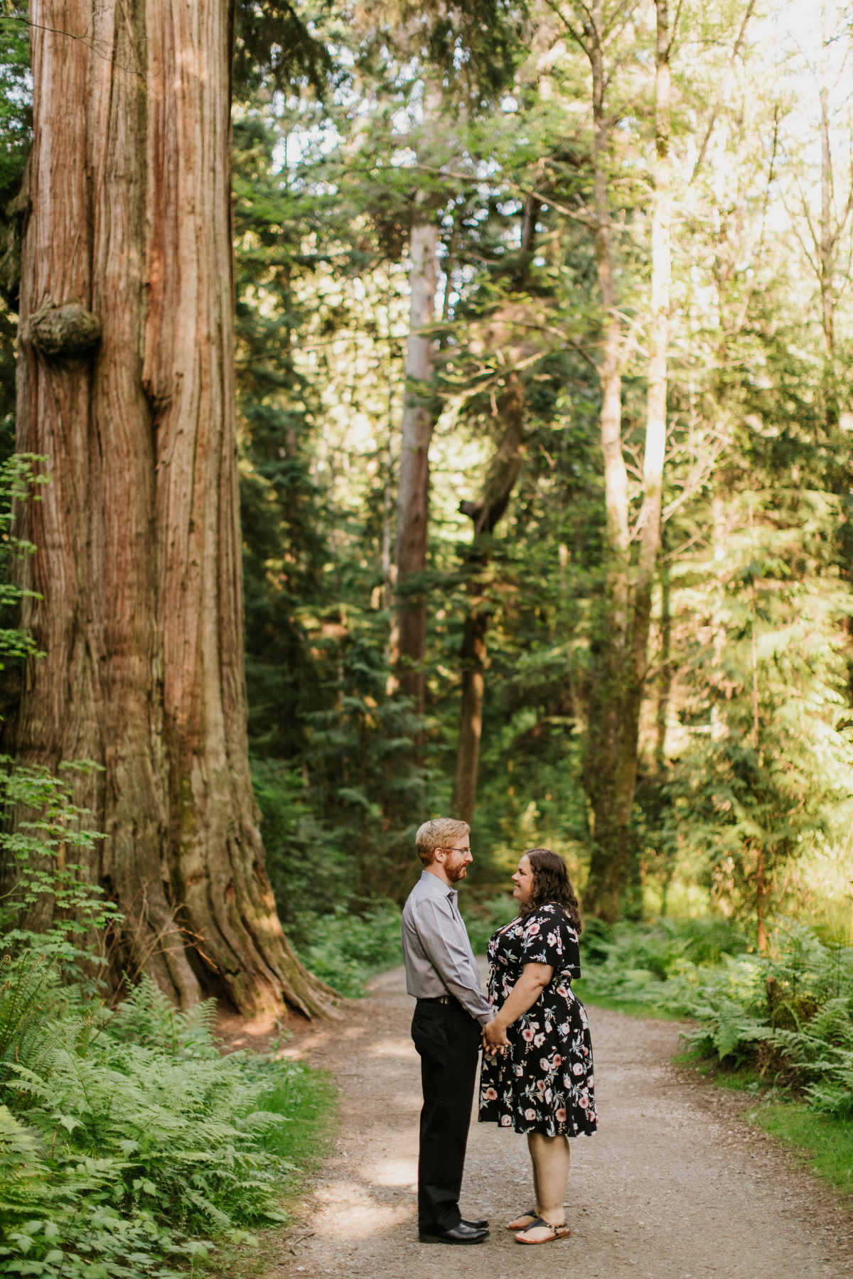 stanley park engagement photos