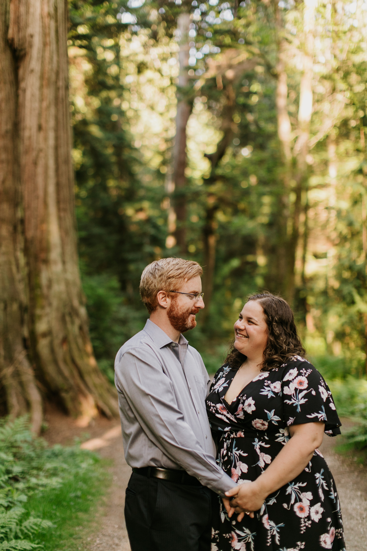 stanley park engagement photos