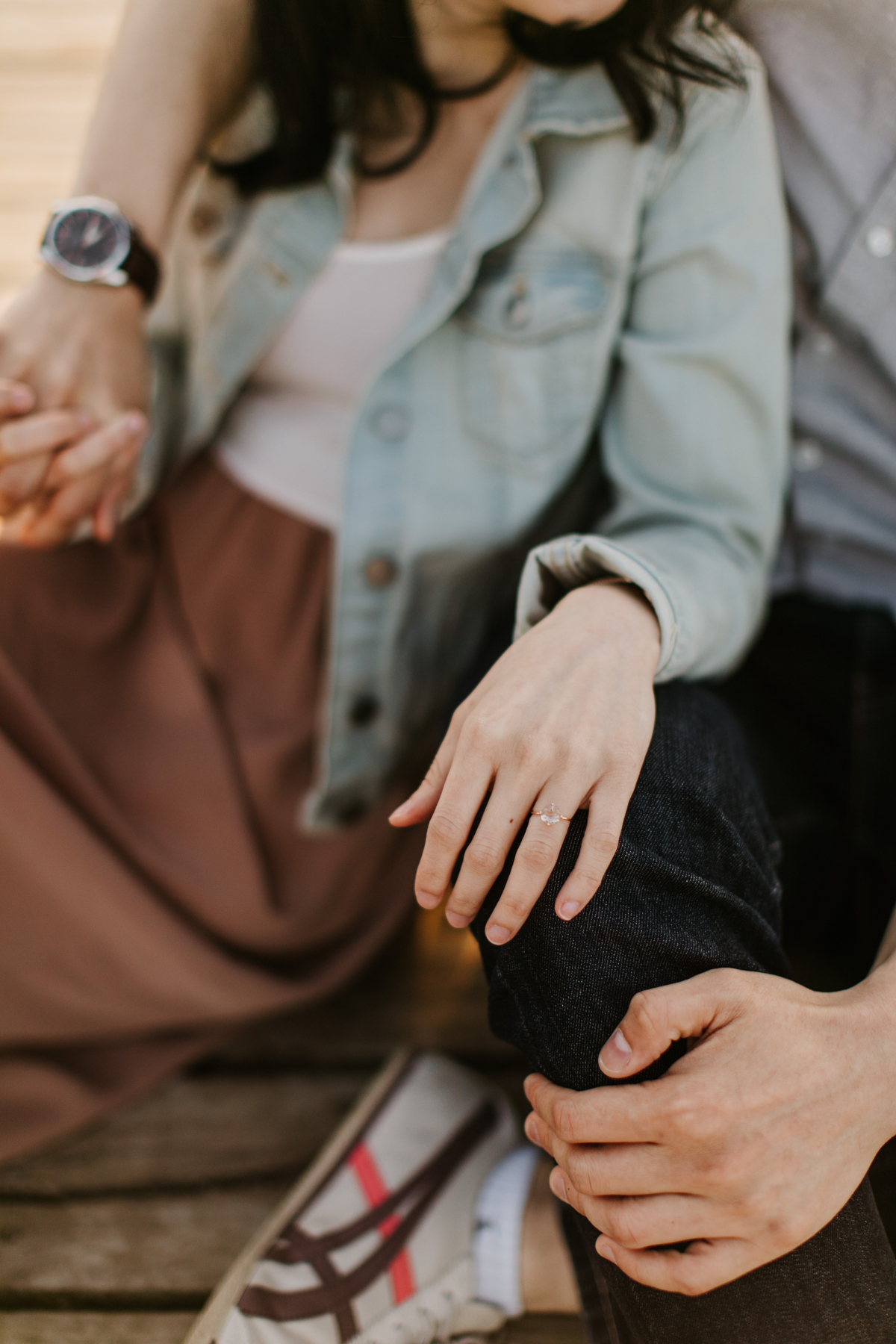 whonnock lake engagement photos