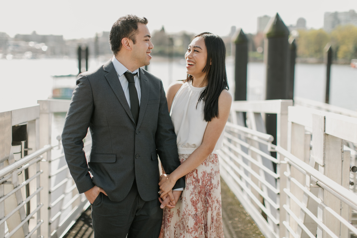 Yaletown Engagement Photos by Jamie Delaine