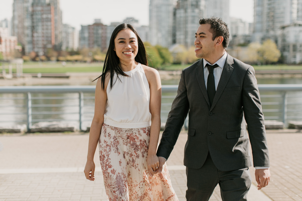 Yaletown Engagement Photos by Jamie Delaine