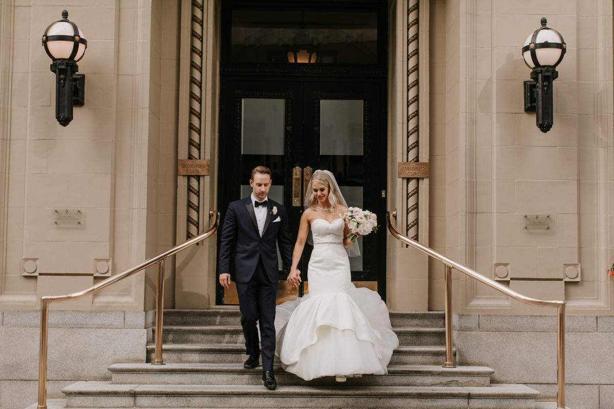Vancouver Club Wedding Photos