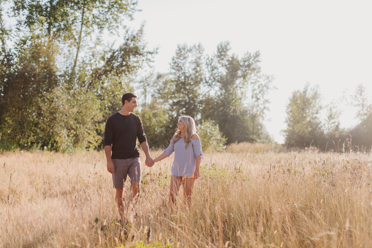 crescent beach engagement photos
