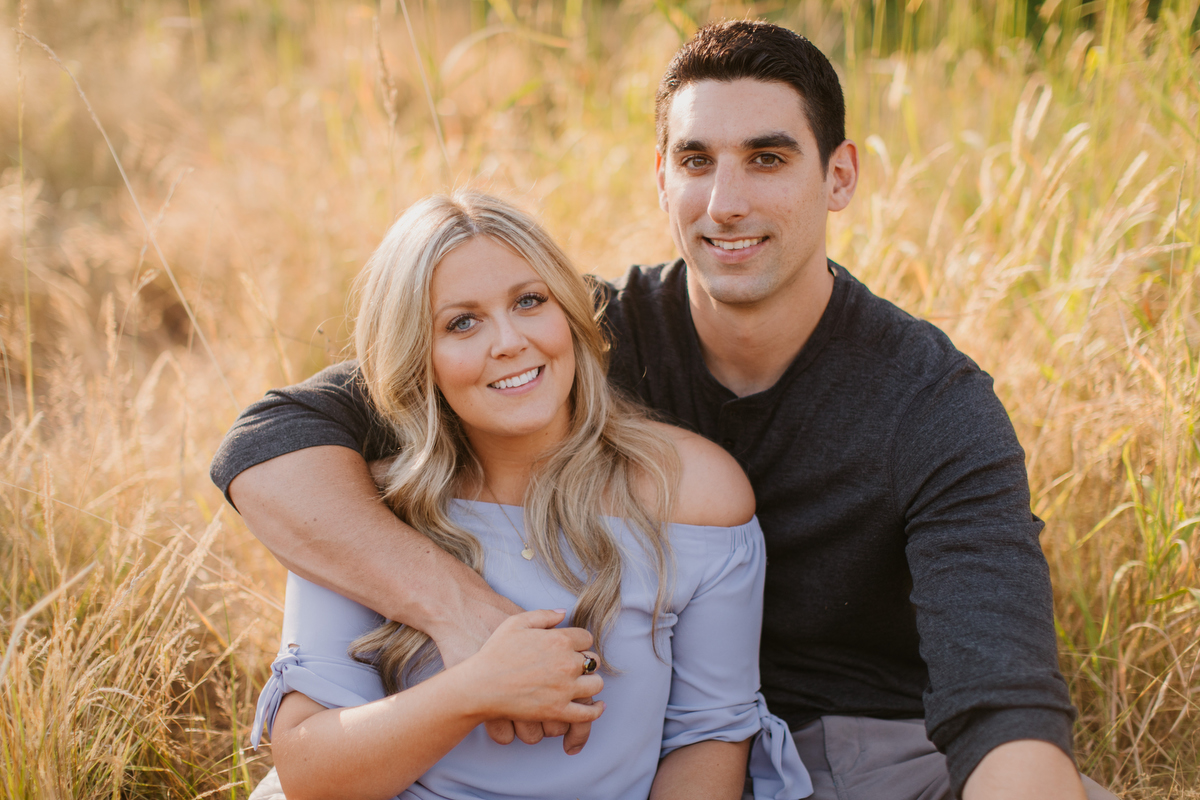 crescent beach engagement photos