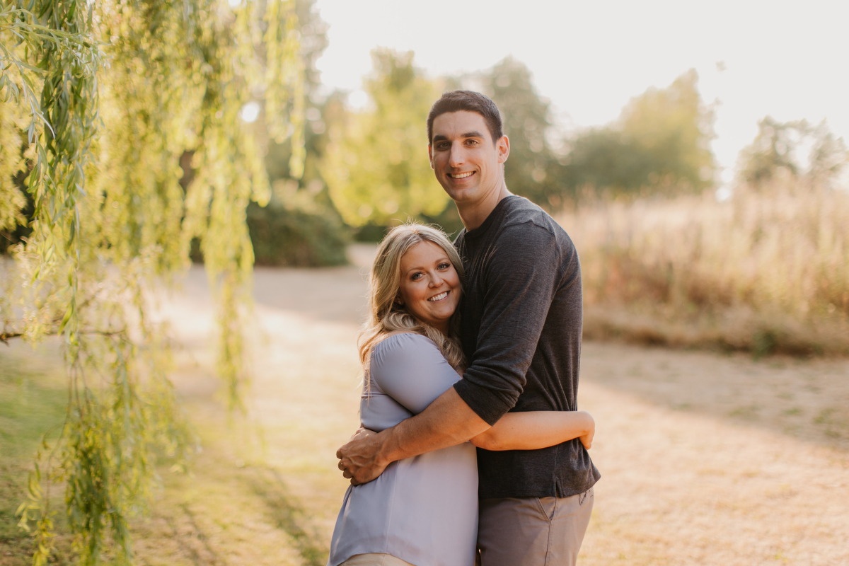crescent beach engagement photos