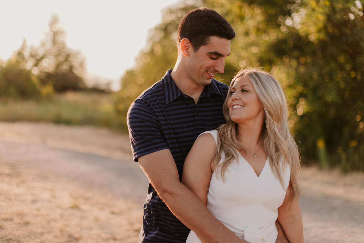 crescent beach engagement photos