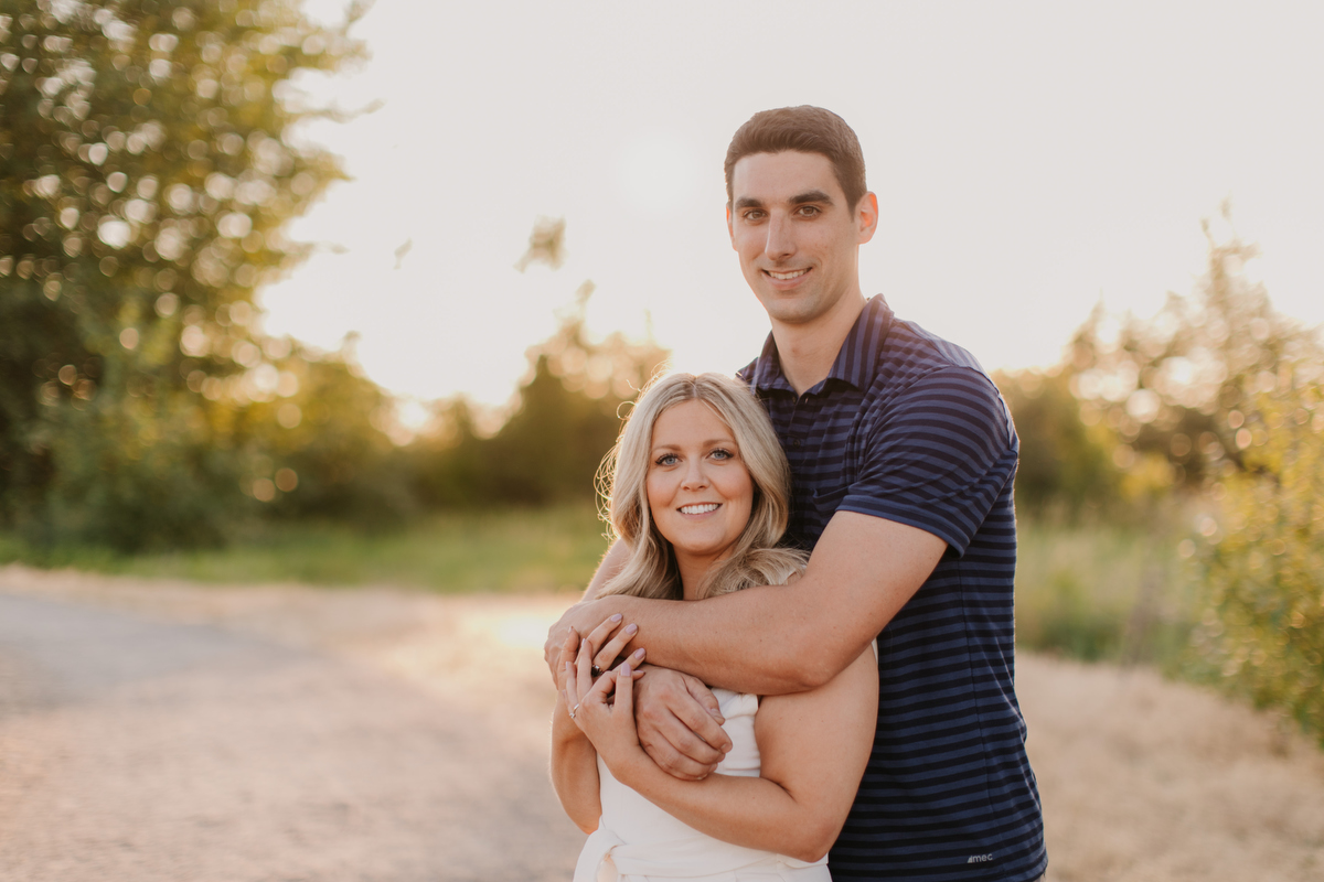 crescent beach engagement photos