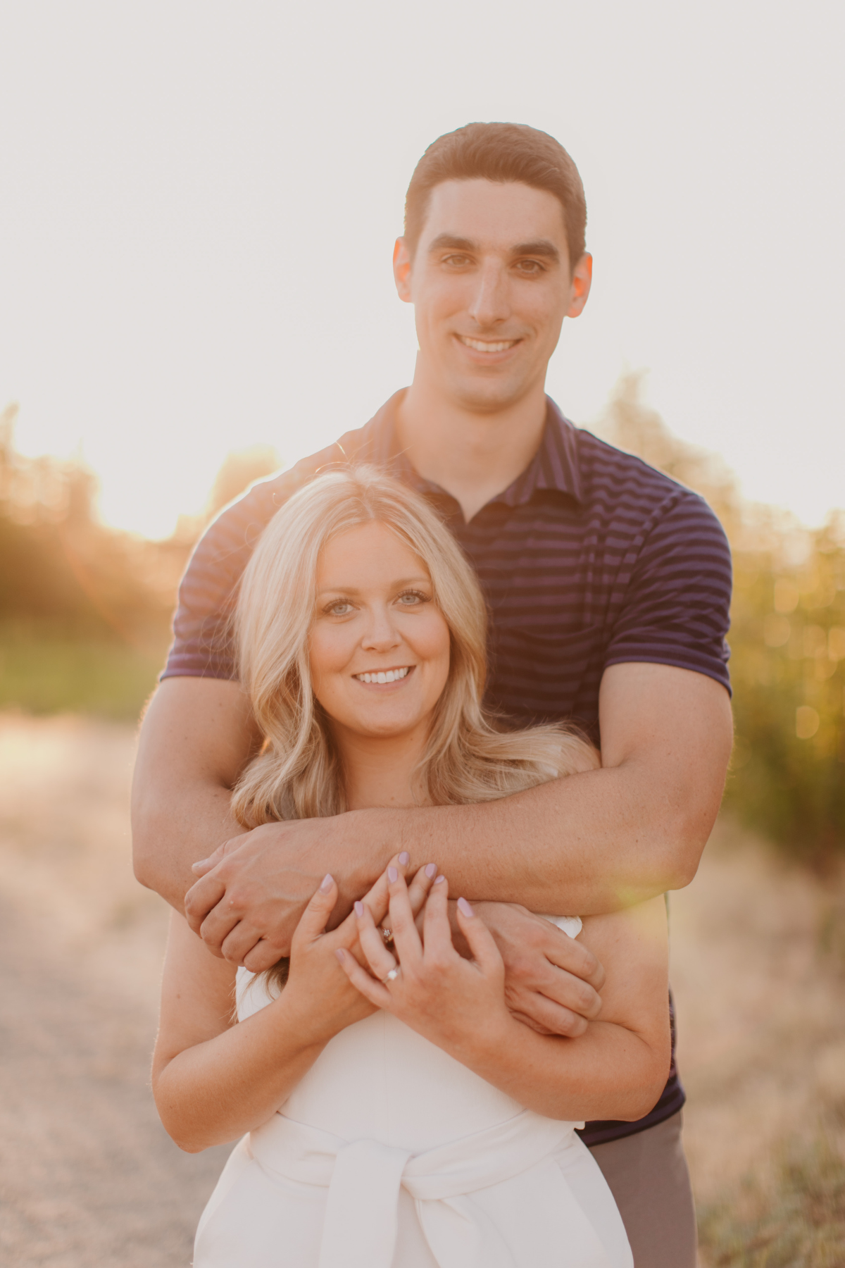 crescent beach engagement photos