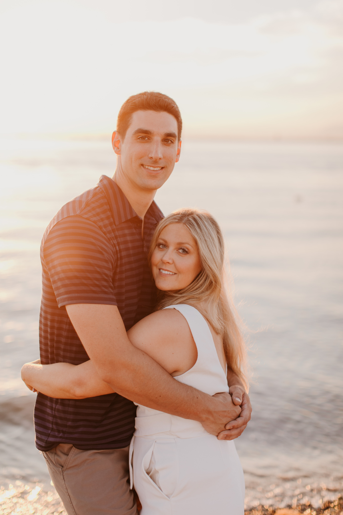 crescent beach engagement photos