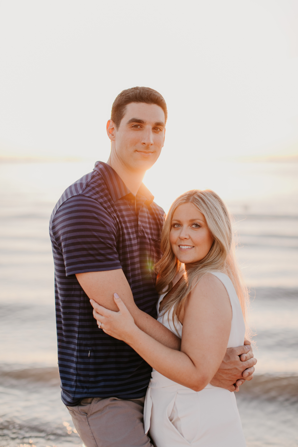 crescent beach engagement photos