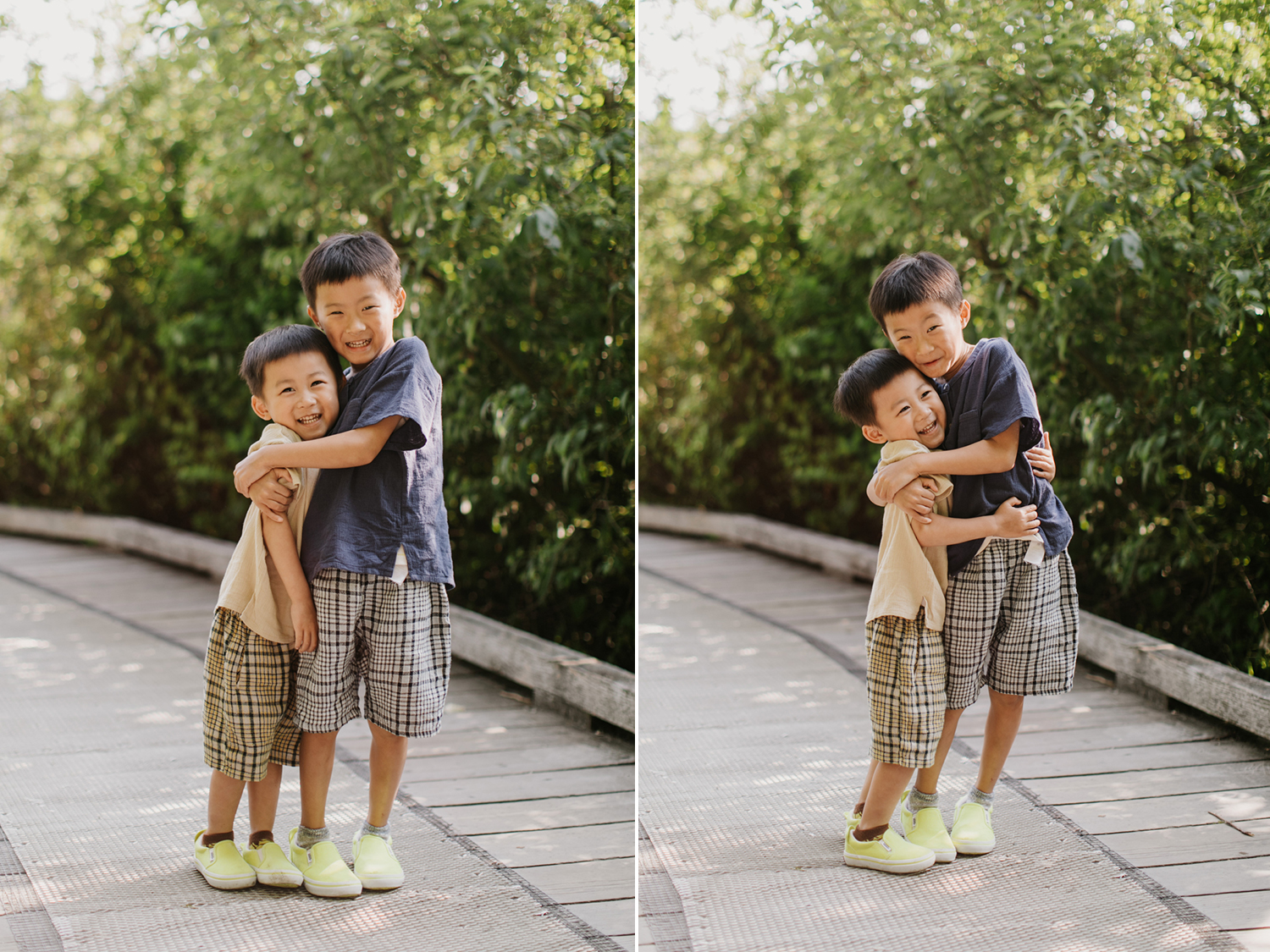 deer lake park family photos in vancouver