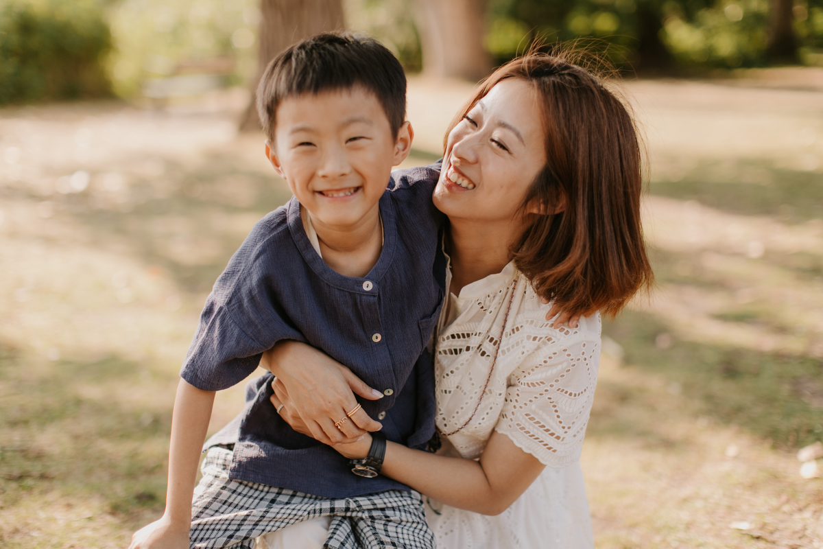 deer lake park family photos in vancouver