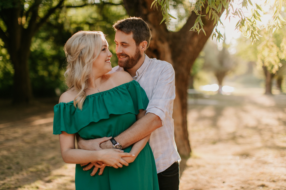jericho beach engagement photos at sunset in vancouver