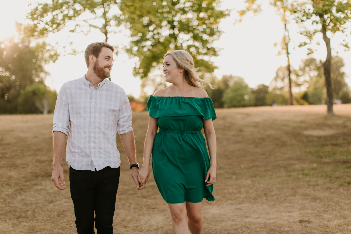 jericho beach engagement photos at sunset in vancouver