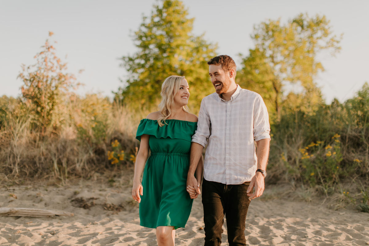 jericho beach engagement photos at sunset in vancouver