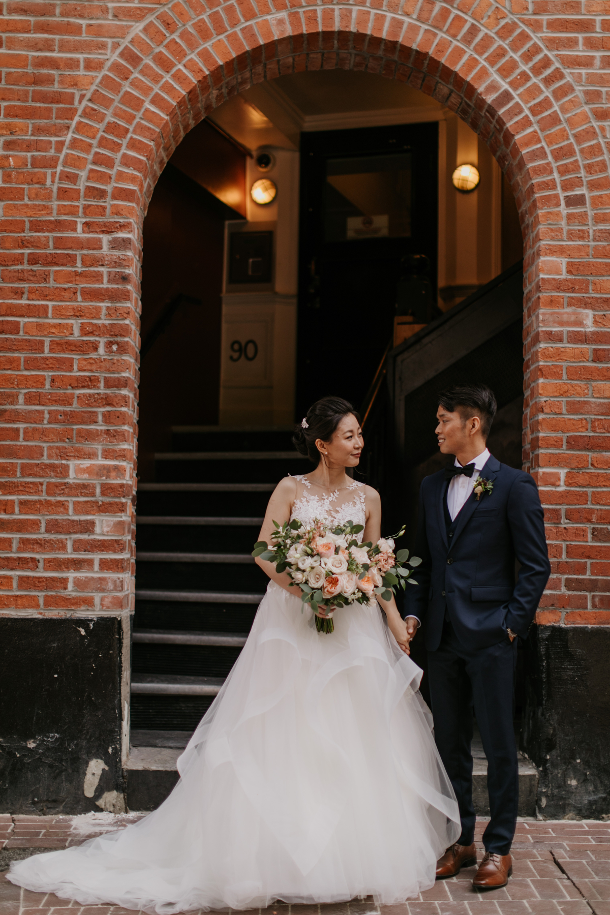 brock house wedding photos