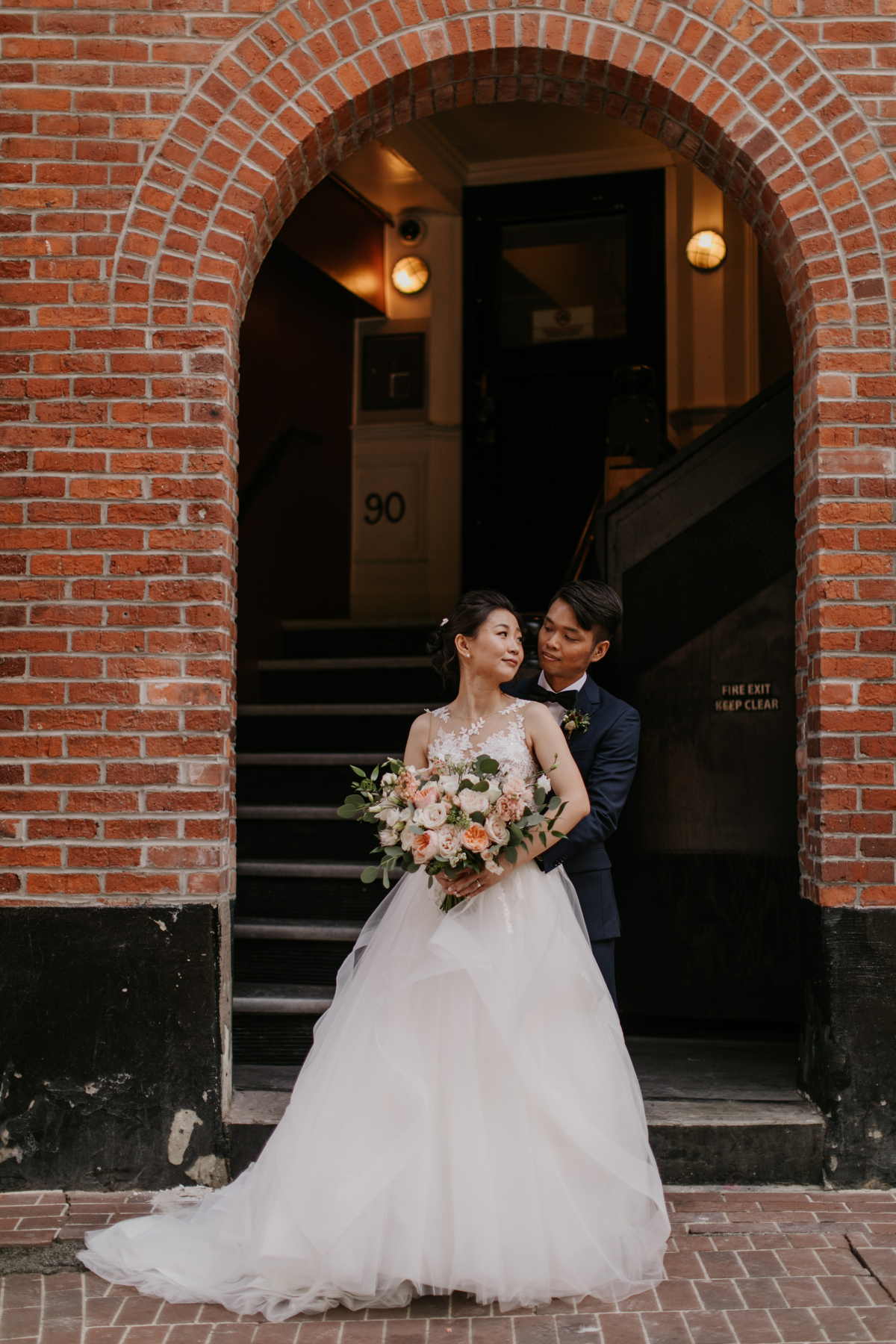 brock house wedding photos