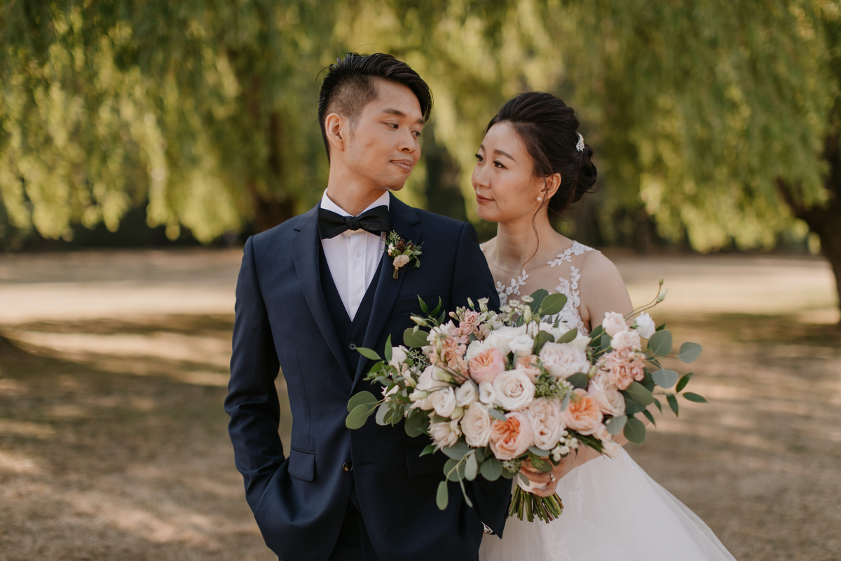 brock house wedding photos