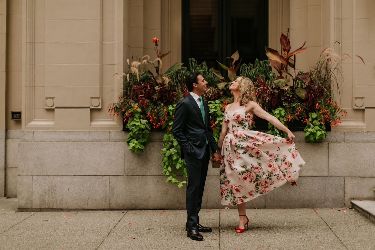 vancouver club wedding on the rooftop