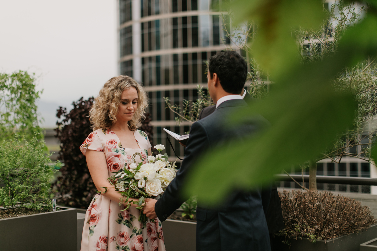 vancouver club wedding on the rooftop