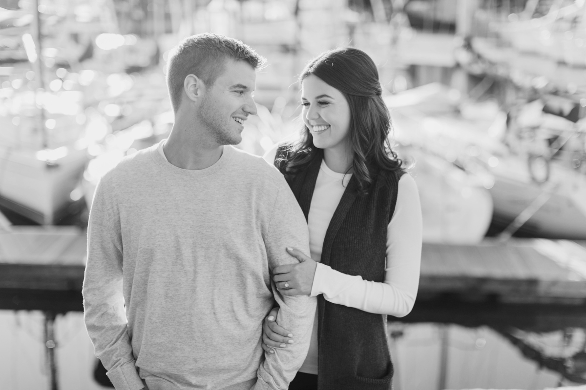 engagement photos at granville island