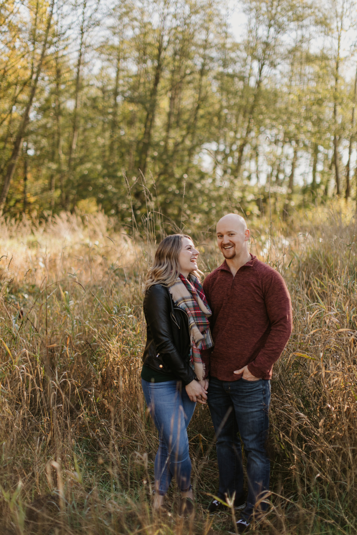 campbell valley engagement photos