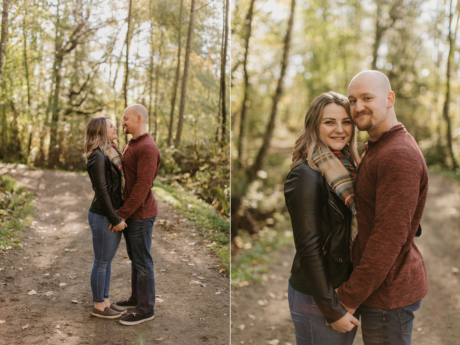 campbell valley engagement photos