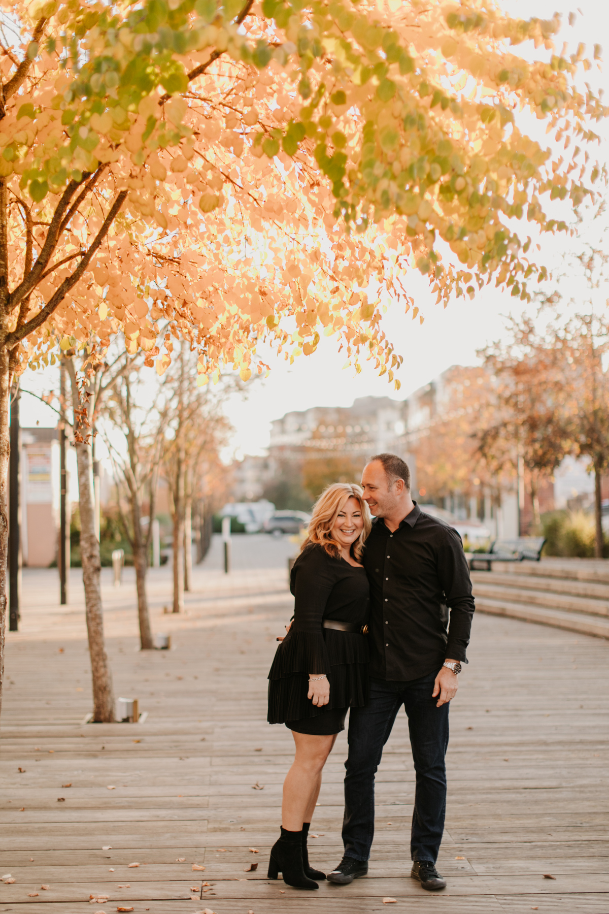 family photos in downtown langley