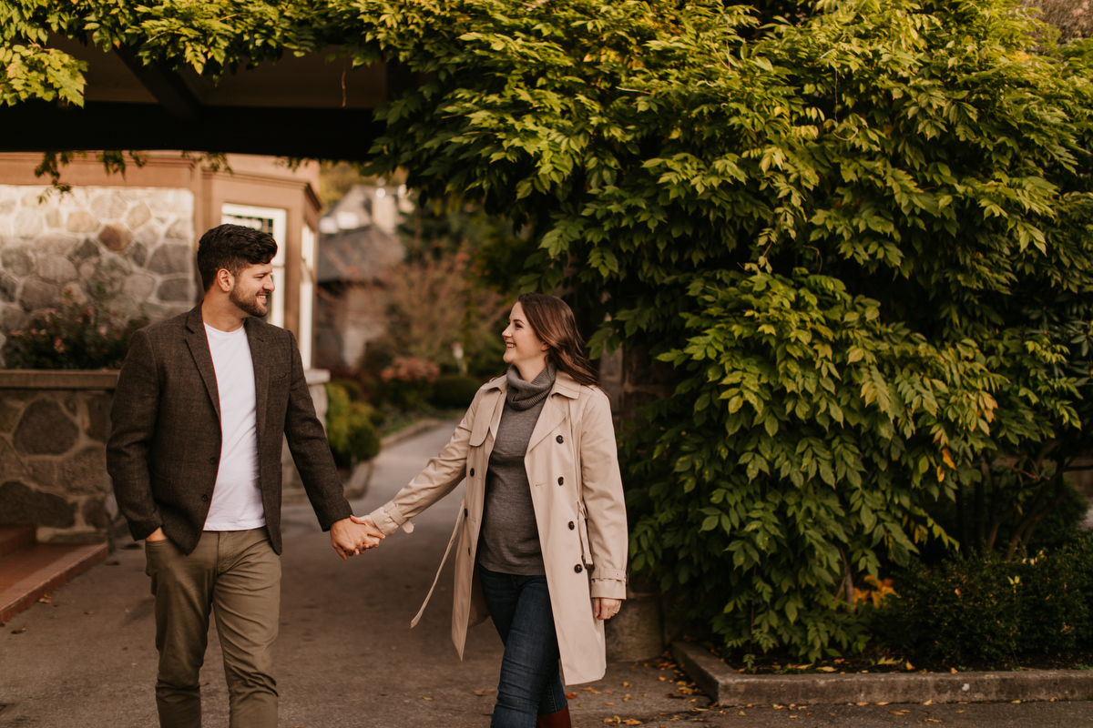 engagement photos at cecil green park house
