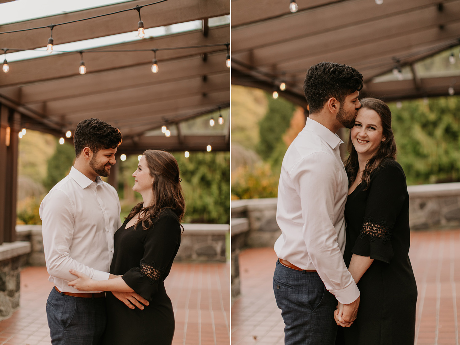 engagement photos at cecil green park house