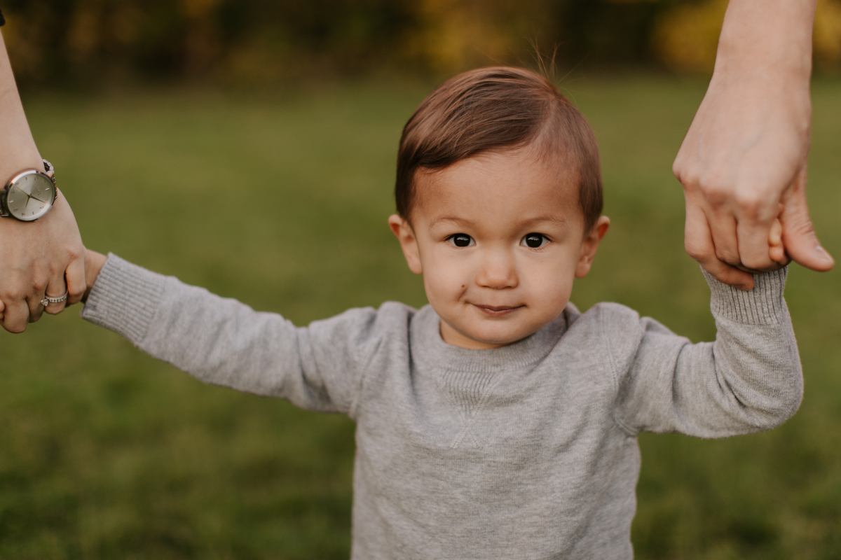 fall family photos in langley